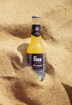 Boisson pétillantes à l'Orange Bio Fizz
