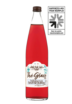 Thé Glacé Hibiscus Fleur de Sureau Bio et Artisanal