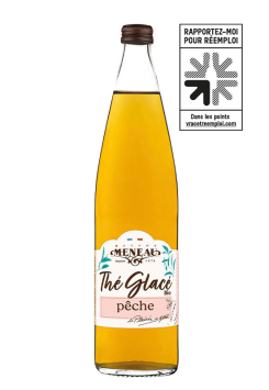 Thé Glacé Pêche Bio - Délicieusement Rafraîchissant, Naturel et Fruité