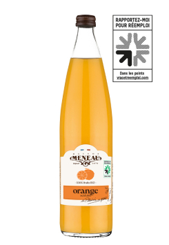 Pur Jus d'Orange Bio Artisanal et Éco-conçu