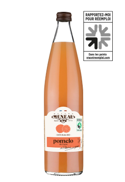 Pur Jus de Pamplemousse Bio artisanal et éco-conçu