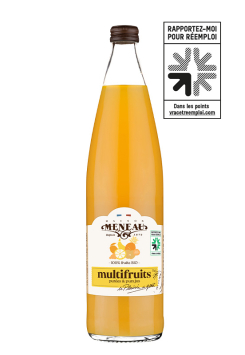 Pur Jus Multifruits Bio, Artisanal et Éco-conçu