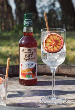 Sirop Bio Spritz sans alcool, votre sirop équitable Maison Meneau