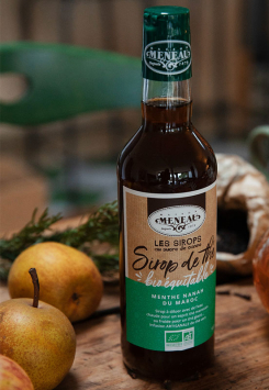 Sirop Thé Vert Menthe Bio et Équitable