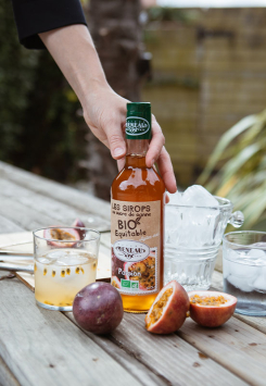 Sirop Fruit de la Passion Bio Équitable, certifié Fair-for-Life