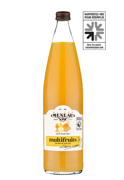 Pur Jus Multifruits Bio, Artisanal et Éco-conçu