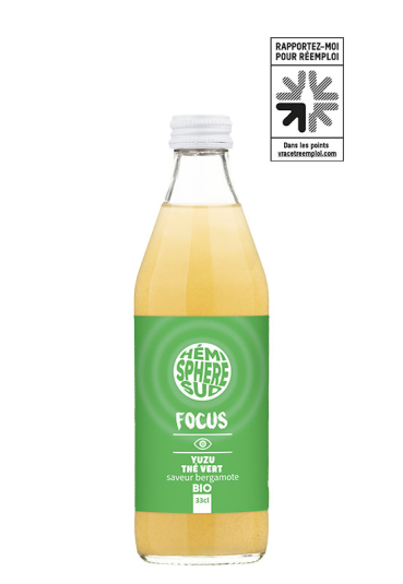 FOCUS YUZU THÉ VERT BERGAMOTE BIO