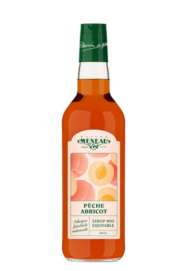 SIROP DE PÊCHE ABRICOT BIO ÉQUITABLE