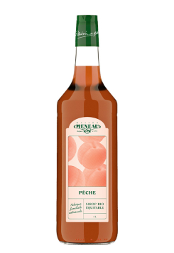Sirop Pêche Bio | 91% d'ingrédients issus du commerce équitable