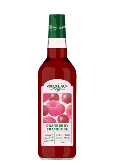 SIROP DE CRANBERRY FRAMBOISE BIO ÉQUITABLE