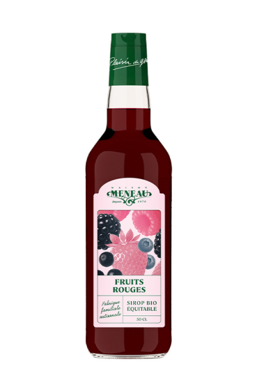 SIROP DE FRUITS ROUGES BIO ÉQUITABLE