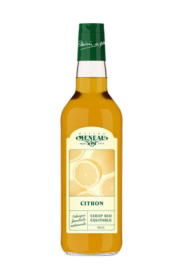 SIROP DE CITRON BIO ÉQUITABLE