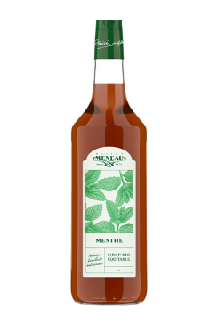 Sirop de Menthe Bio Équitable - Menthe Verte Bio Sans Colorant