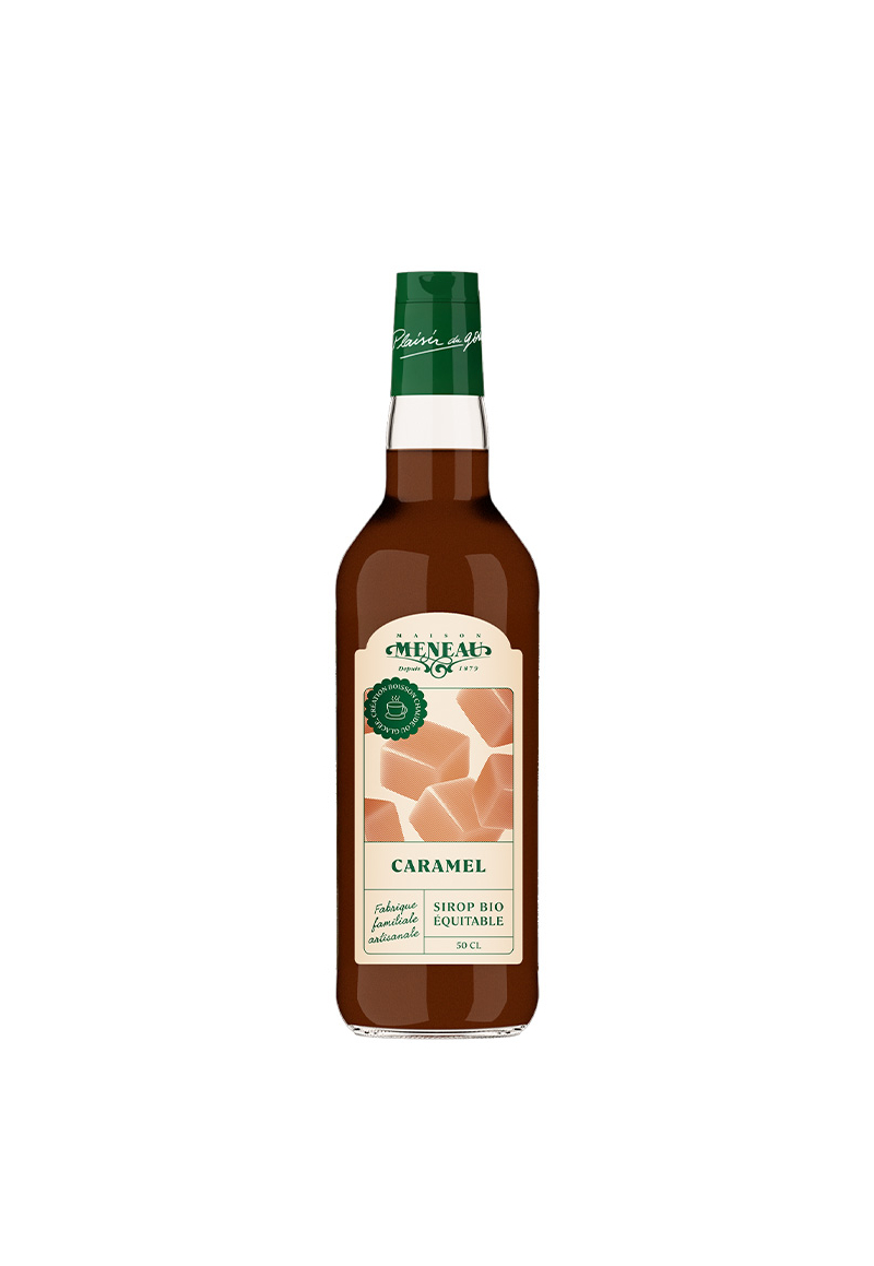 Sirop Caramel Bio | 96% d'ingrdients issus du commerce quitable