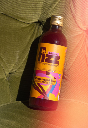 CONCENTRÉ HIBISCUS MANGUE VANILLE BIO ÉQUITABLE À DILUER