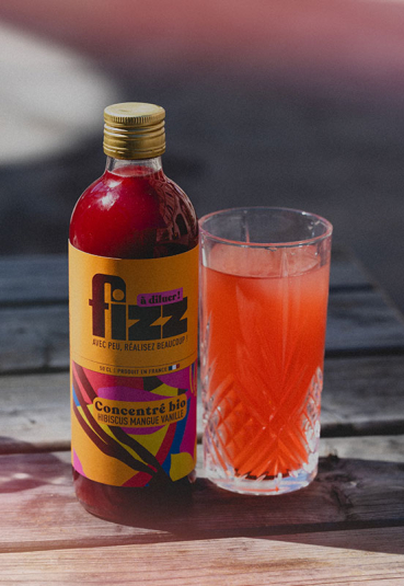 CONCENTRÉ HIBISCUS MANGUE VANILLE BIO ÉQUITABLE À DILUER
