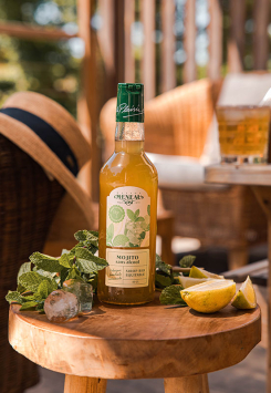 Sirop Bio Mojito sans alcool, votre sirop équitable Virgin Mojito