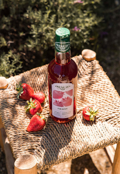 Sirop Fraise Bio | 93% d'ingrédients issus du commerce équitable