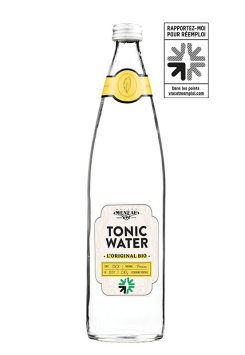 Boisson Pétillante Tonic Water Bio et Équitable