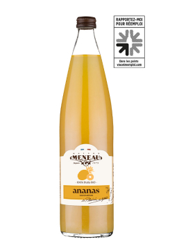 Pur Jus d'Ananas Bio - Labellisé, contrôlé et certifié