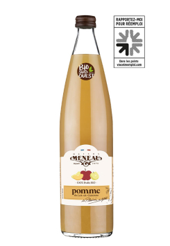 Jus de Pomme Bio Non Filtré - Pur Jus de Pomme Bio Artisanal