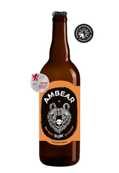 Bière Ambrée Bio Locale et Artisanale Ambear Lalune