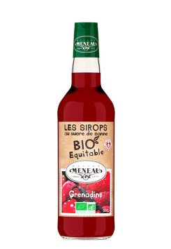 Sirop Grenadine Bio Équitable - Saveur Naturelle et Authentique