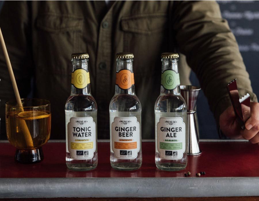 Bartenders : Ginger Ale, Tonic, Ginger Beer Bio