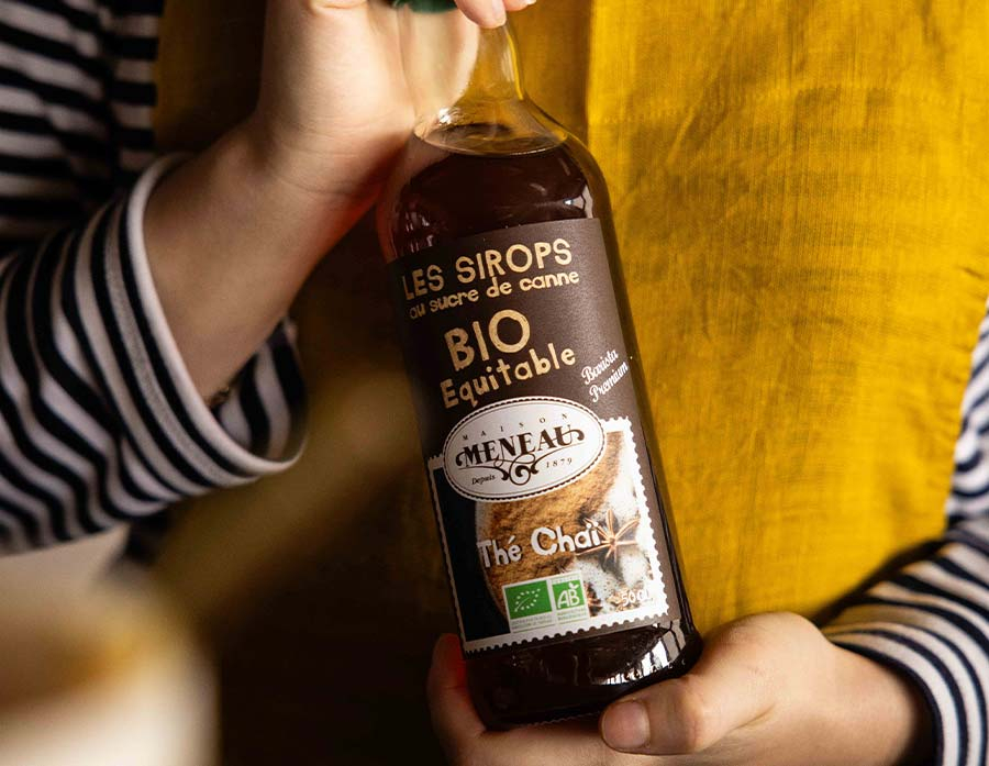 Nouveau sirop de thé chaï bio et équitable