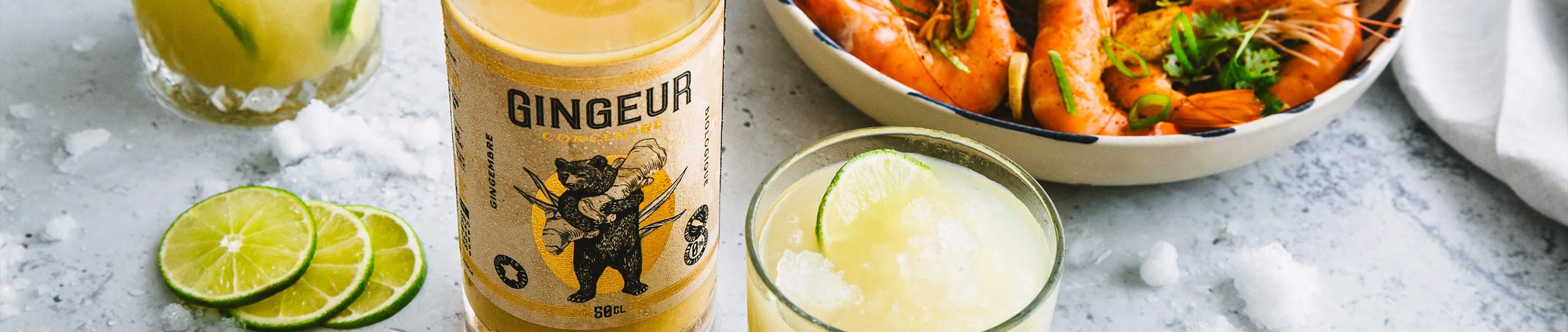 Concentrés et Ginger beer GINGEUR Meneau