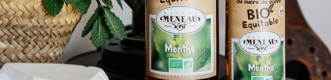 SIROP DE MENTHE BIO EQUITABLE Meneau